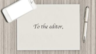 letter to the editor