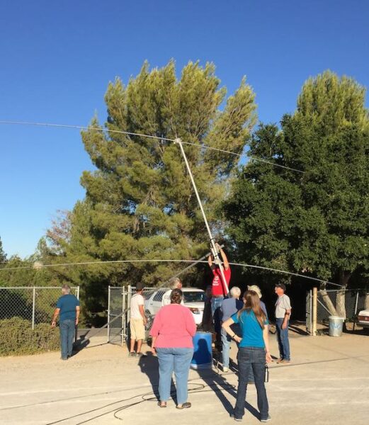 Paso Robles Amateur Radio Club participating in 'Filed Day' operations