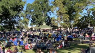 First Concert in the Park is packed Thursday night