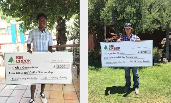 Inaugural McCrary Family Scholarship announces winners