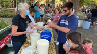 Scooping with Pebble Beach