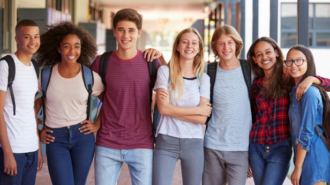 exchange students