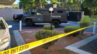 police standoff