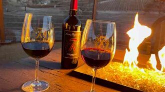 evening of wine and jazz