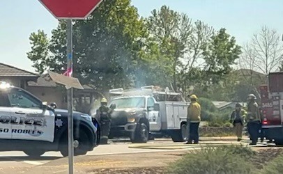 utility vehicle fire paso robles