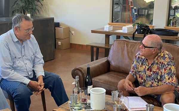 Tasting at Alta Colina.