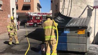 dumpster fire paso robles