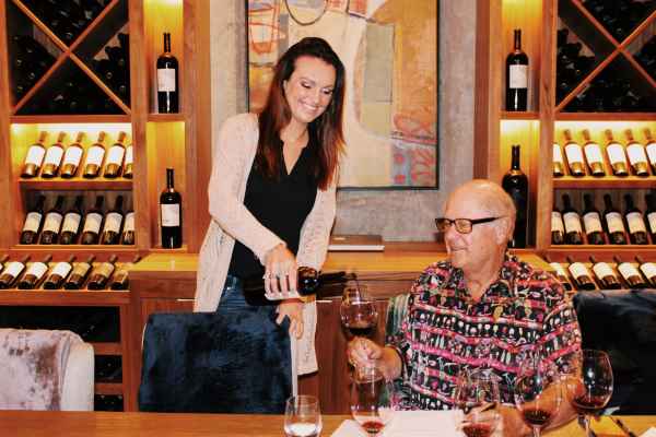 Tasting at Law Estate Wines.