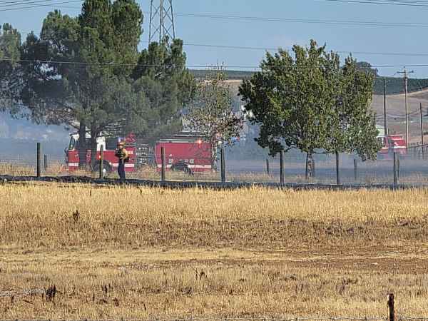 photo of fire paso robles