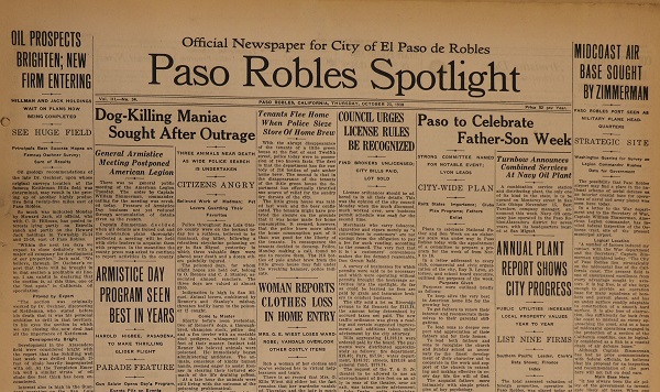 Looking Back Paso Robles