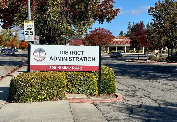 School District Sign