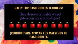 rally for teachers