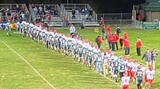 Eagles and Stars shake hands after game