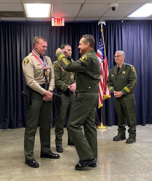 Parkinson Awards Deputy Jacob Henry