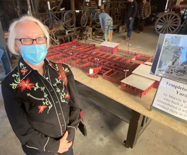 Templeton's Carla Petersen with Sales yard