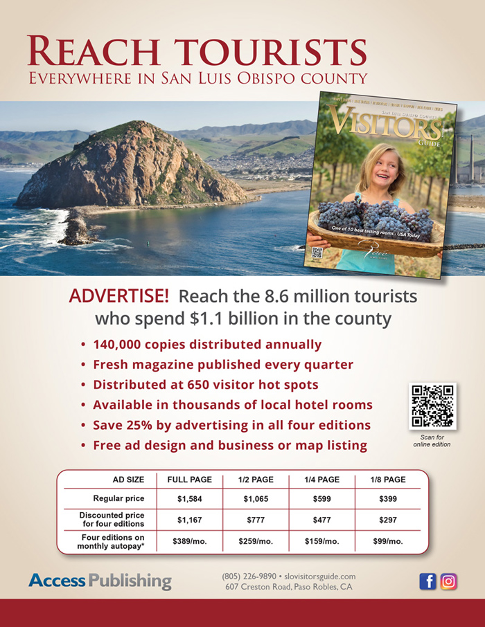 advertise in San Luis Obispo County, Calif