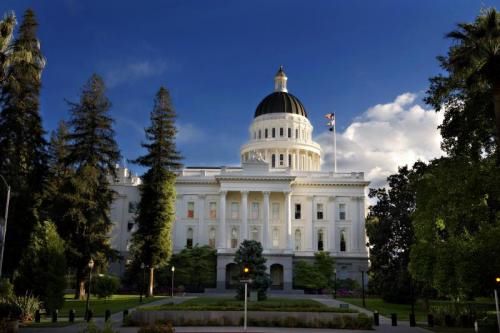 california state capitol stock pic