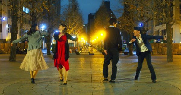 A still image from the film Make Believers