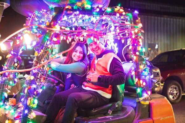 tin city lights parade