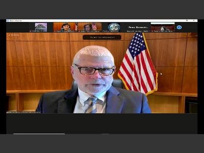 Chairperson Bruce Gibson calling meeting to order
