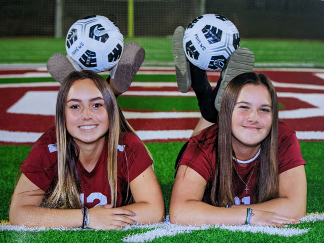 Ashlynn Domingos and Ava Burr