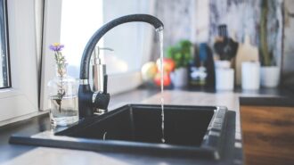 water faucet
