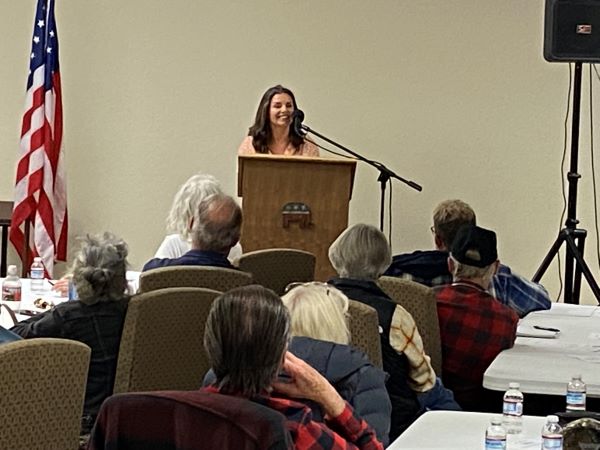 Dalila speaking Monday