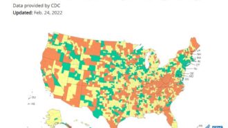 risk levels CDC