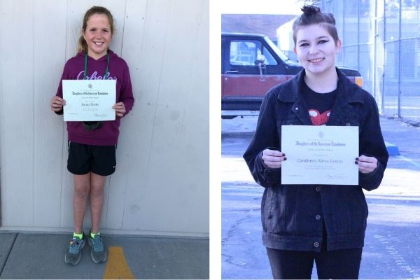 Anna Botts and Cadence Guizar