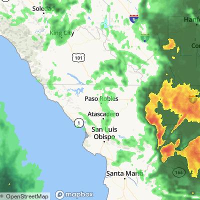 rainfall paso robles