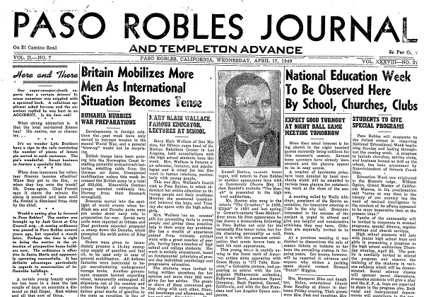 Looking Back Paso Robles