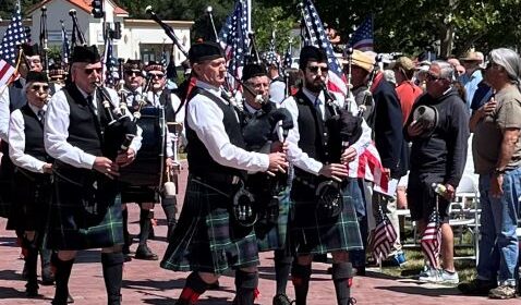 Memorial Day Pipers
