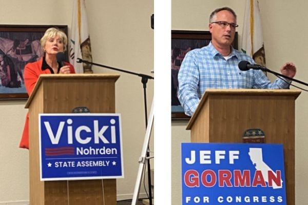 Vicki Nohrden and Jeff Gorman