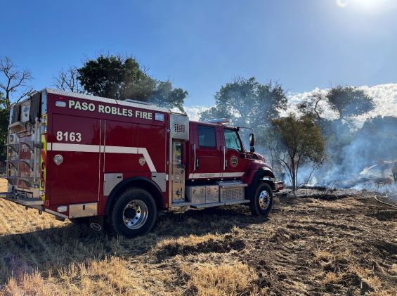 fire truck paso robles