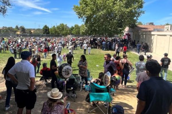 Lewis Middle School promotion ceremony.