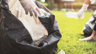 plastic waste