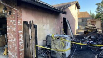 structure fire paso robles damage