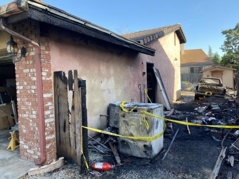structure fire paso robles damage