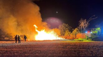 vegetation fire