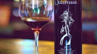 wine glass featured sculpterra