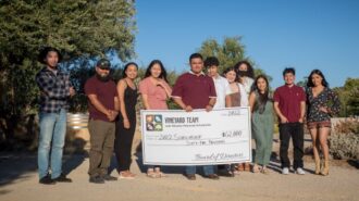 Scholarship Recipients at Niner Wine Estates