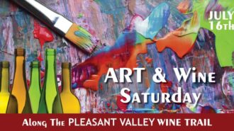 art and wine saturday