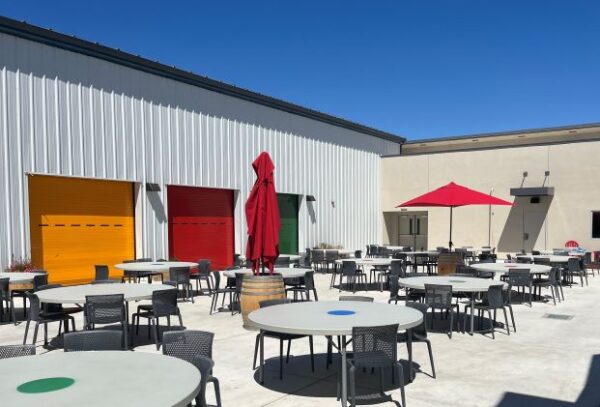 Almond Acres Academy Alfresco dining