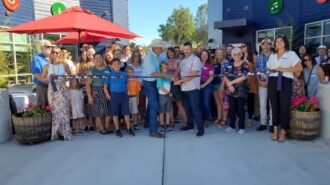 almond acres ribbon cutting