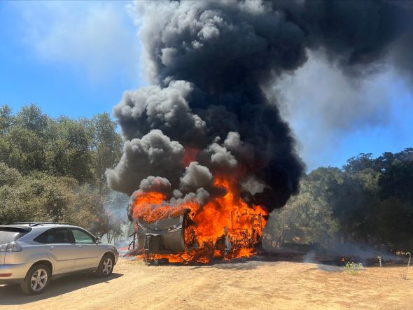 RV fire