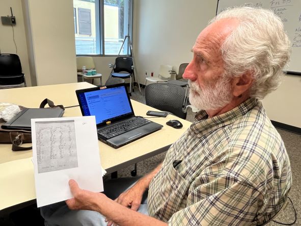 Richard Patton and the numbers