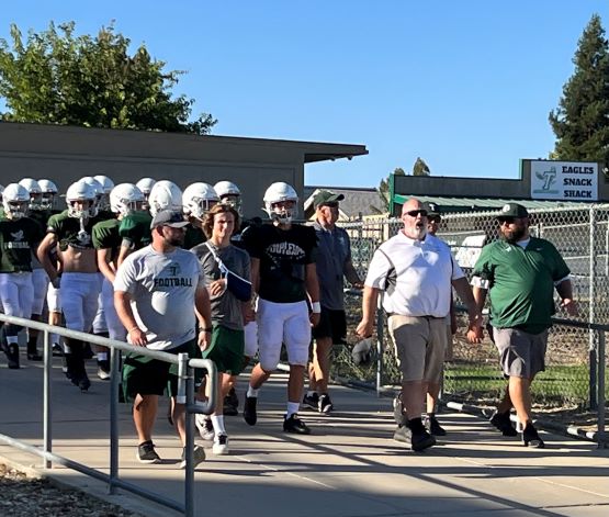 Team approaches scrimmage