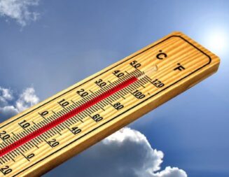 Hot temperatures recorded, more sunshine in the forecast through mid next week