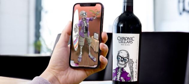purple character augmented reality