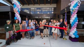Animal Shelter Ribbon Cutting